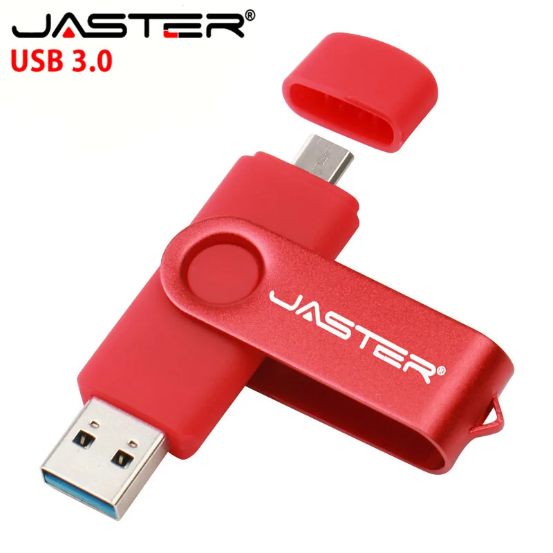 JASTER смартфон флеш накопитель USB 3 0 Металлический 32 Гб 64 Флешка 8 OTG внешний micro usb