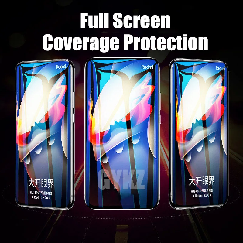 Полноэкранное покрытие из закаленного стекла для Xiaomi Redmi K20 PRO, взрывозащищенное Защитное стекло для Xiaomi Redmi K20 PRO glass