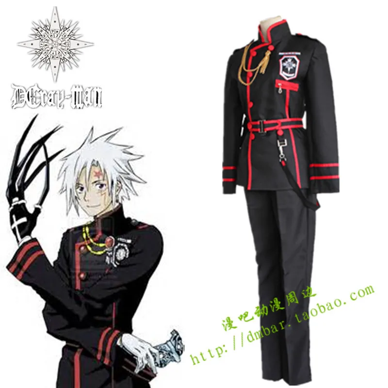 Костюм Аниме D.Gray man для косплея костюм Аллена Уокера костюмы на Хэллоуин женское