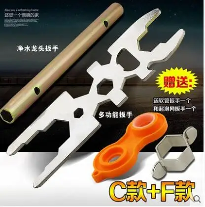 10 Смеситель для ванной комнаты кран гаечный ключ гайка сальник Bubbler катушка установка и техническое обслуживание инструменты простой и удобный - Цвет: 10