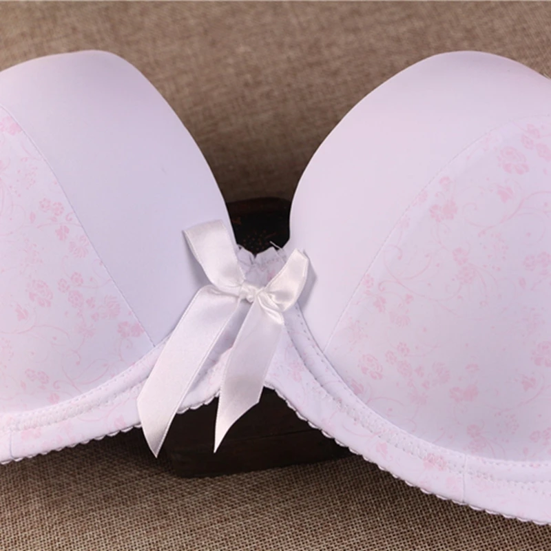 Женский кружевной бюстгальтер с чашками пуш ап цветочным принтом|girls bra sizes|underwear
