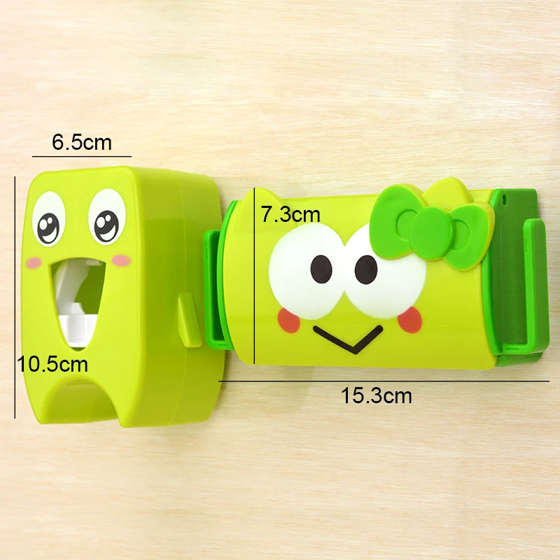 1 комплект автоматический диспенсер для зубной пасты с держателем щетки