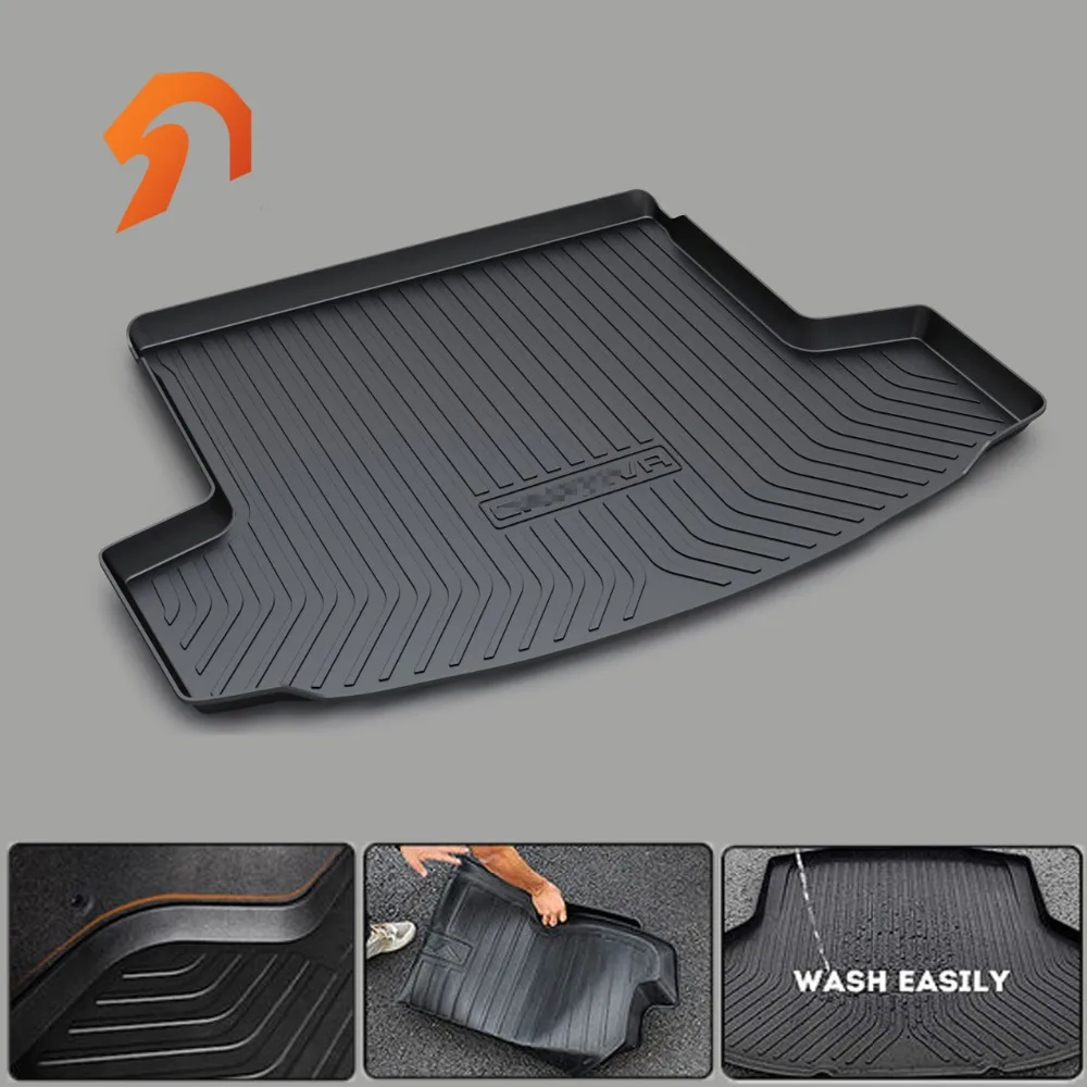 

RUBBER TRUNK MATS for Chevrolet TRAX Cavalier MALIBU XL SAIL ORLANDO Captiva BOOT LINER REAR TRUNK CARGO MATS FLOOR TRAY CARPET