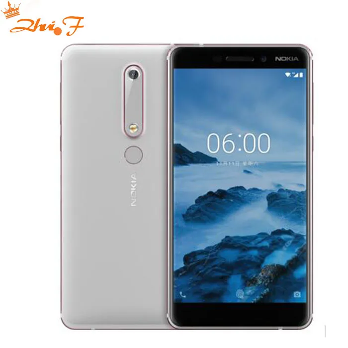 Мобильный телефон Nokia 6 2 го поколения TA 1054 4 Гб + 64 ГБ Android 7 Восьмиядерный процессор