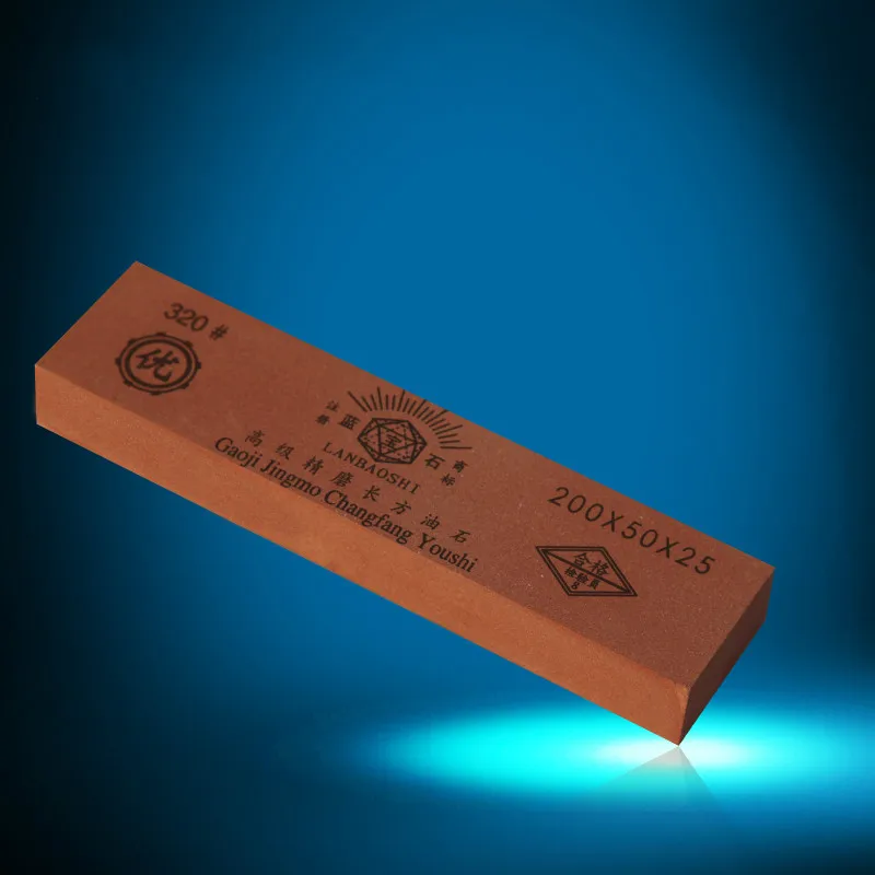 

320 mesh red corundum sharpening stone grinding knife edged iron rubstone oilstone woodworking fast