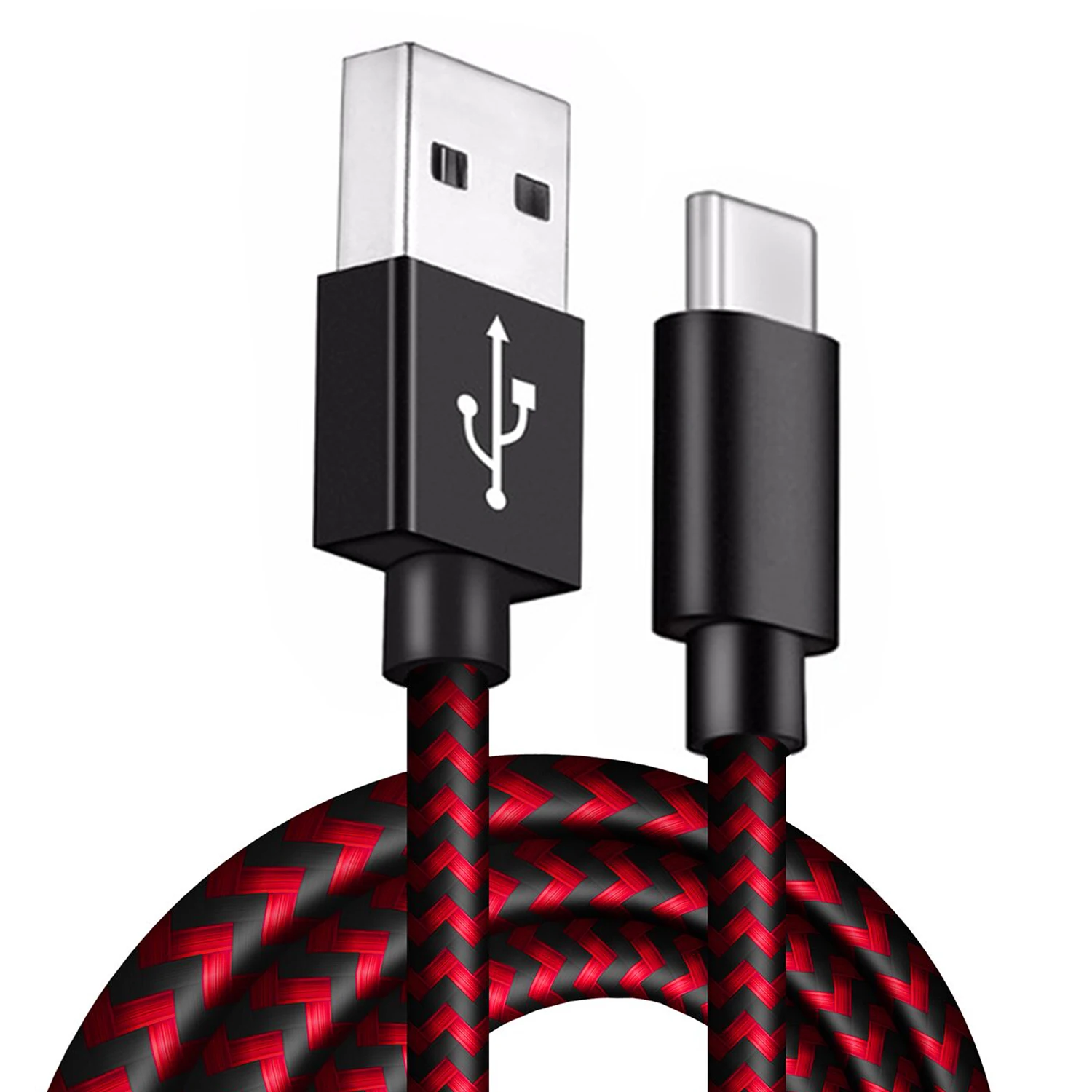 1 m 2 Тип C USB Дата кабель для быстрой зарядки нейлоновый провод Samsung Galaxy Note S9 S8