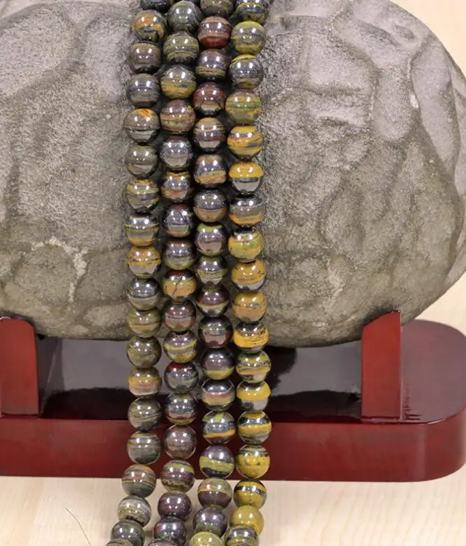 Бусины Из Натурального тигрового камня ZCD 2017 808 +++ | Украшения и аксессуары