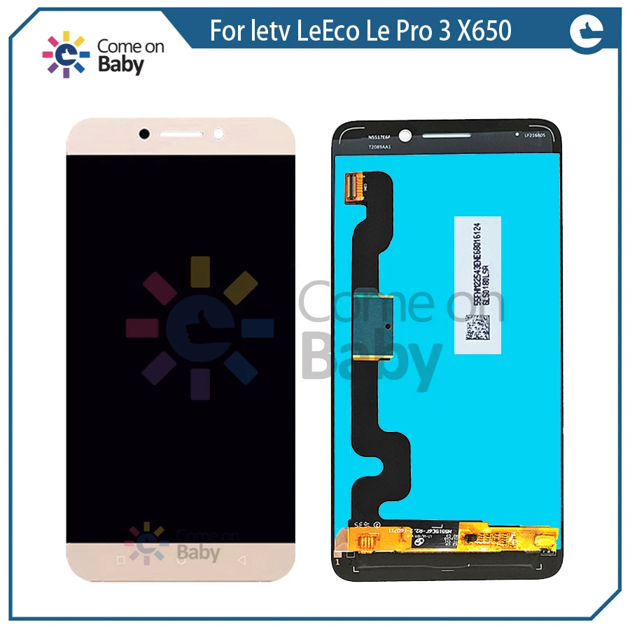 Оригинальный 5 дюймов для letv LeEco Le Pro 3 X650 X651 X656 X658 X659 ЖК-дисплей + кодирующий