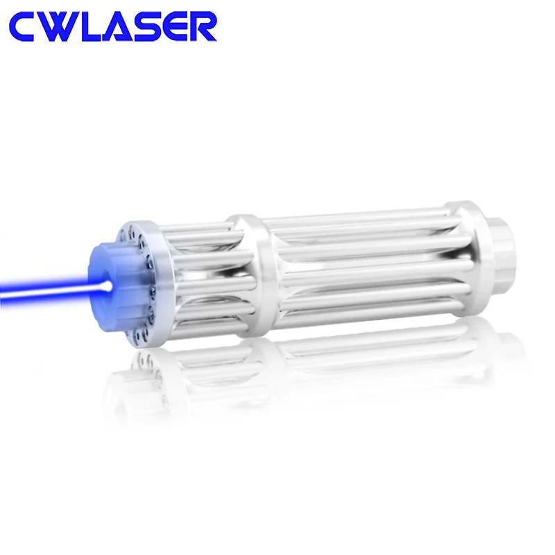 CWLASER 5 в 1 1000 мВт 3000 МВт 450нм Фокусируемый форме Гатлинга синяя горящая лазерная