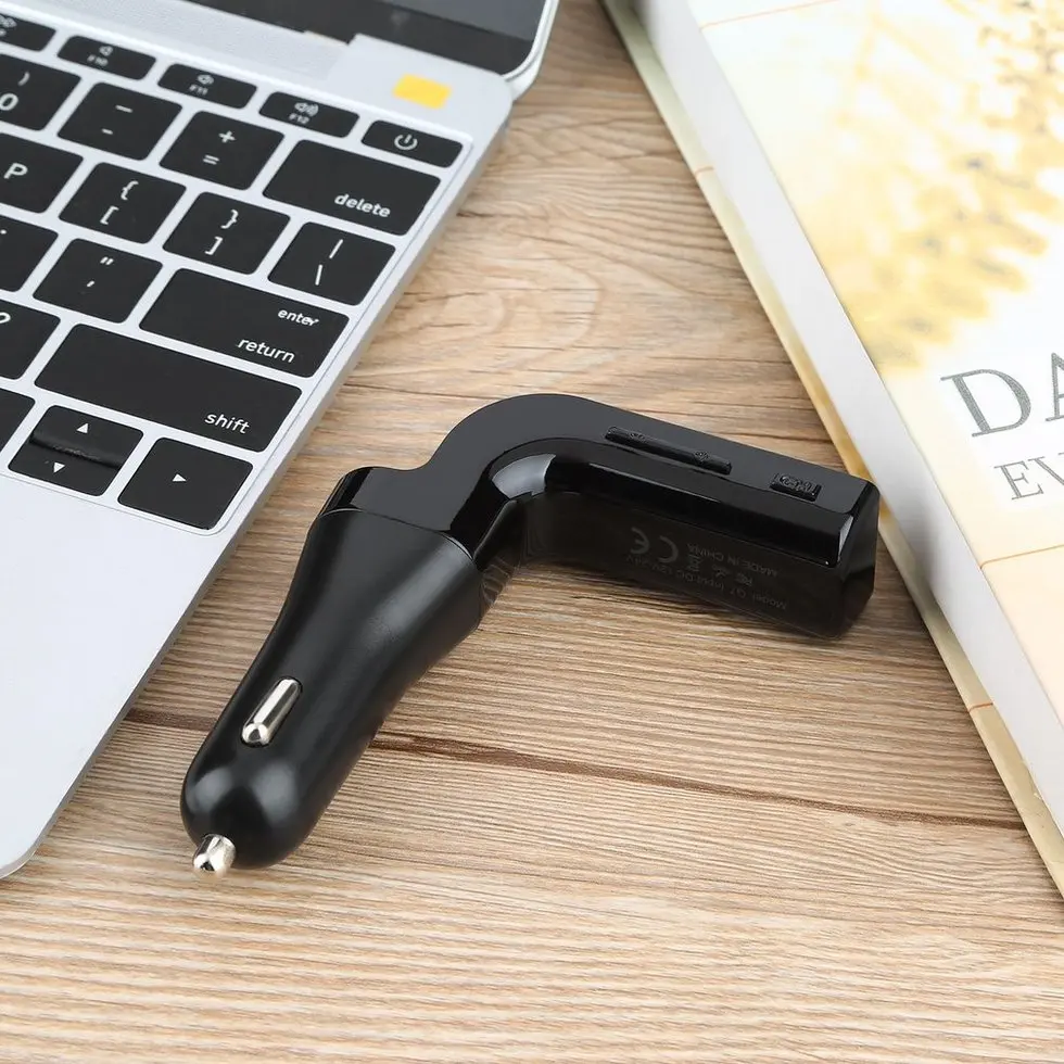 5PCS Wireless Hands-free Bluetooth FM Transmitter Modulator Car Kit MP3 Player USB | Электроника