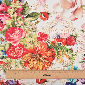 A 1 piece 50x145 Chainho, серия цифровой печати, хлопковая льняная ткань с принтом для шитья и шитья дивана, скатерти, занавески, сумки, подушки Материал - Цвет: A 1 piece 50x145
