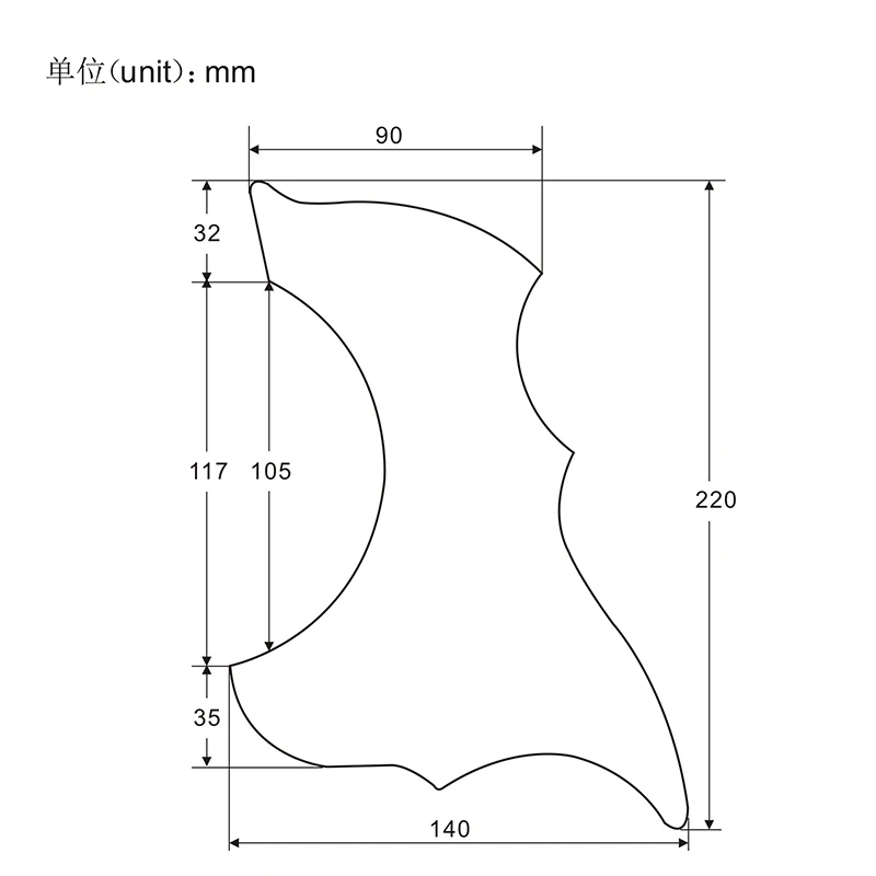 1 шт. Акустическая гитара hummingbird Pickguard самоклеящийся ПВХ для акустической гитары 40