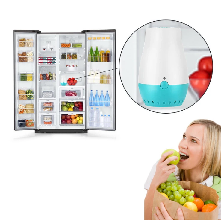 Домашний озоновый очиститель воздуха генератор для холодильника фруктов овощей