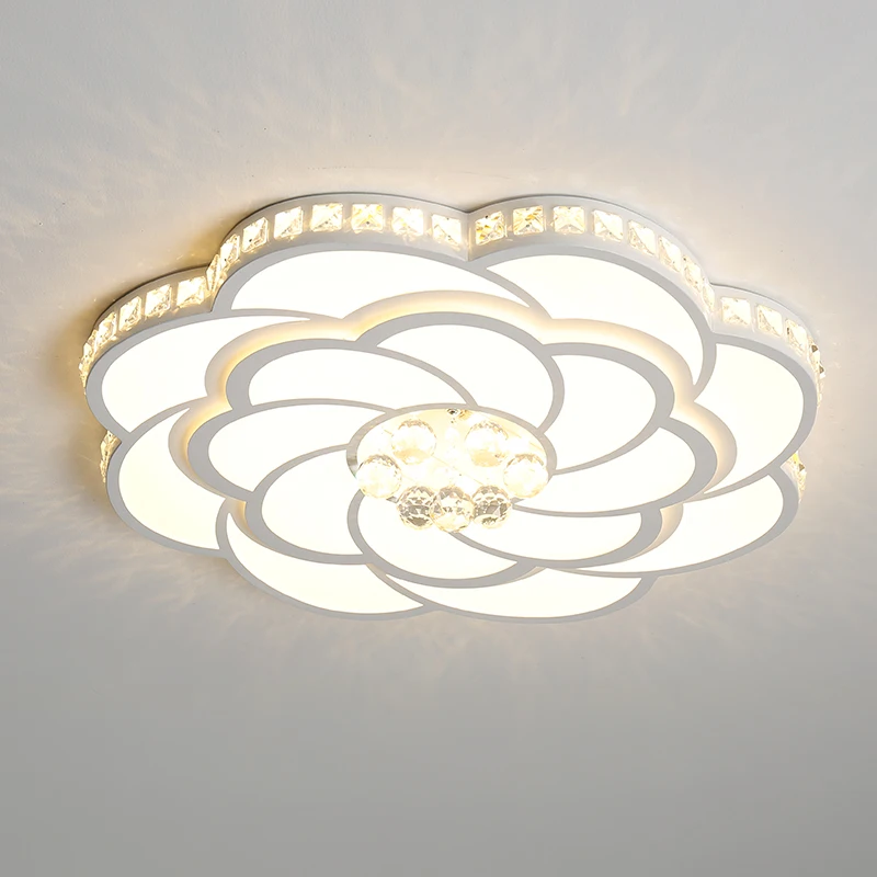 

Modern Crystal Living Room Ceiling Light Luminaria Tech Lampara Light Ceiling Bedroom LED Ceiling Lamp