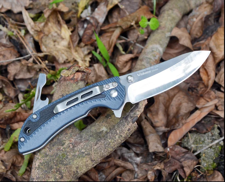 Sanrenmu 7105 складной нож 12C27 лезвие PA66+ GF ручка 58HRC хороший многофункциональный инструмент для кемпинга, охоты, туризма, приключений и дома