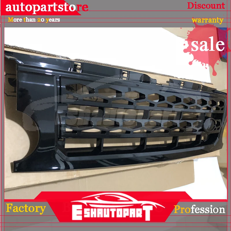 Подходит для Land Rover LR3 discovery 3 2003 2004 2005 2006 2007 2008 2009 Передняя сетчатая решетка