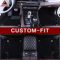 Custom make car floor mats for Acura TL TLX TSX CSX ZDX MDX good quality full cover All weather water proof accessory carpet rug