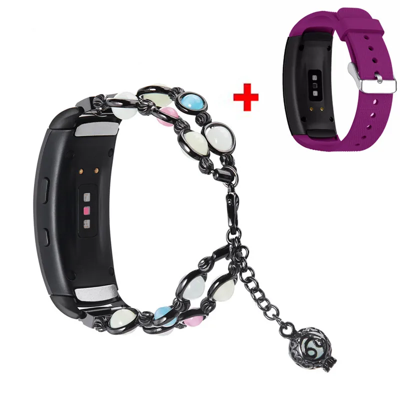 2 шт./лот умный Браслет для samsung gear Fit 2 SM-R360 Ремешок Браслет ремешок для gear Fit 2 Pro Watchband ремешок для часов gear fit2 Band - Цвет: Color19