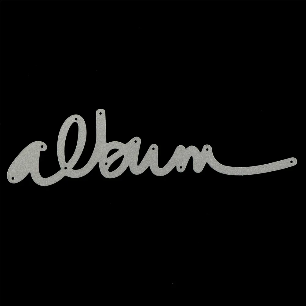 Металлический трафареты букв для скрапбукинга 1 шт.|Трафареты| |