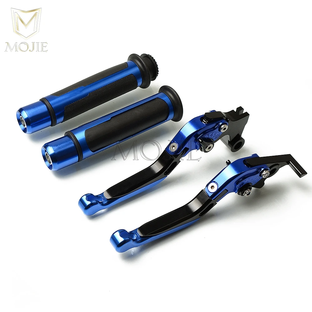 Black Blue Для Suzuki GS500 GS500E GS500F GS 500 E F Мотоцикл с ЧПУ Регулируемые Складные Выдвижные Тормозные Рычаги сцепления рукоятки - Цвет: Black Blue