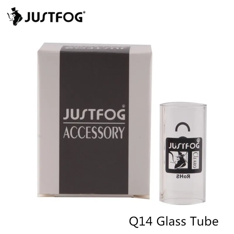 5 шт./лот JUSTFOG Q14 стеклянная трубка для замены испарителя Vape бак стекло клиромайзер