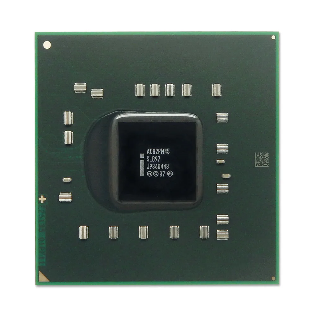 100% новый AC82GM45 SLB94 2011 + AC82PM45 SLB97 2010 AC82GL40 SLGGM CPU BGA чип Reball с шариками IC