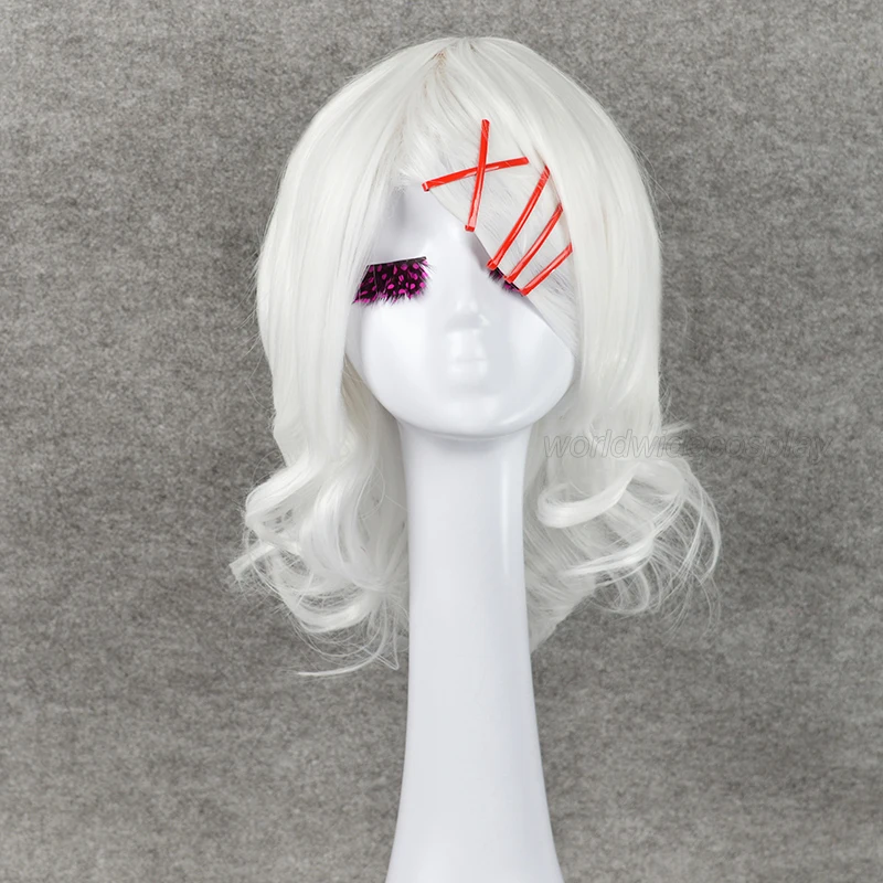 Парик для косплея Tokyo Ghoul Juzo Suzuya Rei Бесплатная доставка на Хэллоуин и Рождество| |