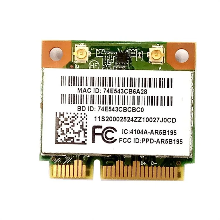 Atheros AR5B195 Беспроводной Wi-Fi и bluetooth-адаптер сетевой адаптер Wi-Fi+ BT3.0 Беспроводной для G480 G580 G585 G780 Y480 Y580 Z480 Z580 S400U