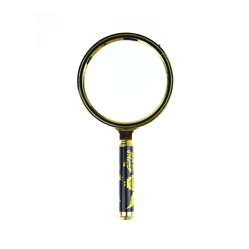 THD Portable 80/90mm Magnifying Glass Handheld High Definition Reading Eye Loupe Magnifier for Jewelry |