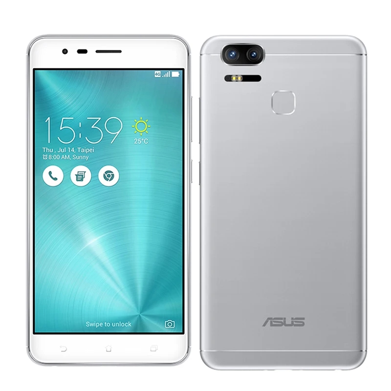 Оригинальный Asus Zenfone 3 зум ZE553KL мобильный телефон Qualcomm Dual sim Камера 4 ГБ Оперативная