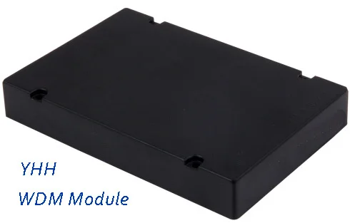 Optical Fiber Module Box ABS Black 120x80x18mm without hole 10pc/pack