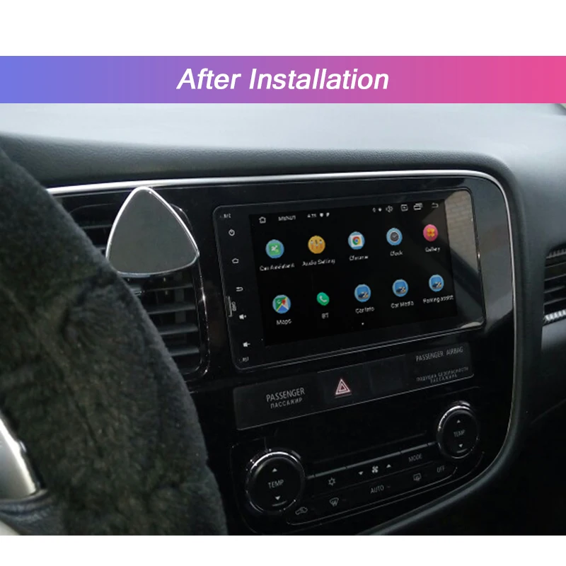 AUTOTOP " 2 Din Android 9,0 мультимедийный плеер для Mitsubishi Outlander, Lancer ASX 2012- головное устройство gps навигация 4G Wifi