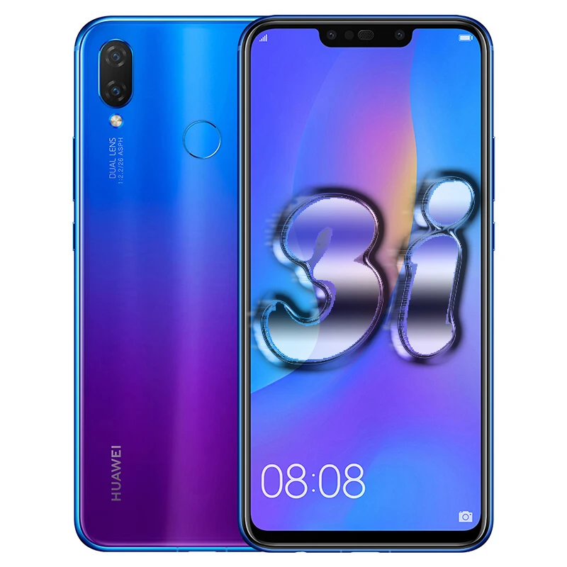Глобальная прошивка Huawei Nova 3i мобильный телефон 4 Гб 128 Kirin710 Octa Core 6 3 дюймов Android 8 1
