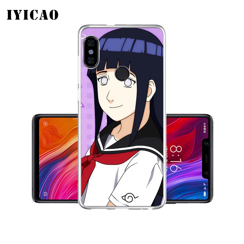 IYICAO Наруто для женщин Хината Сакура Мягкий силиконовый чехол телефона Xiaomi Mi 9 8 SE 6