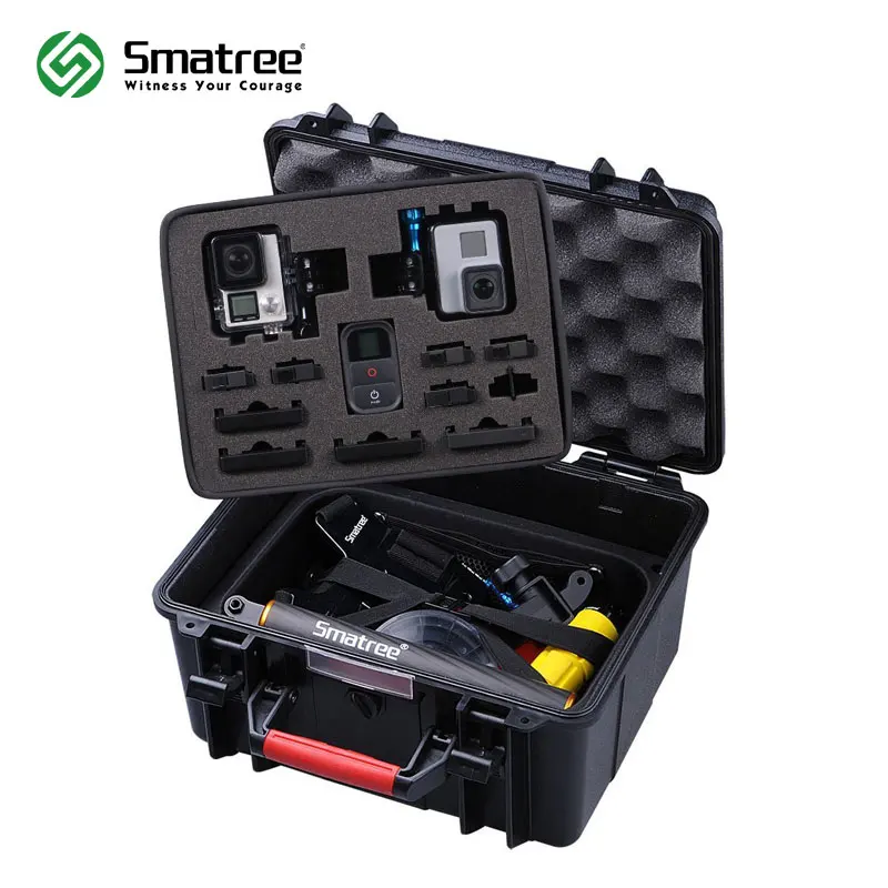 Чехол Smatree из АБС пластика жесткий чехол для Gopro Hero 8/7/6/5/4/3 +/3/Hero 2018 DJI OSMO Action|for gopro