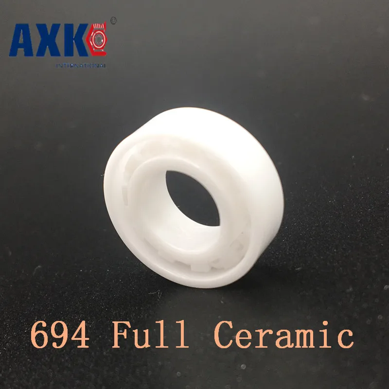 

Axk 694 Full Ceramic Bearing ( 1 Pc ) 4*11*4 Mm Zro2 Material 694ce All Zirconia Ceramic 619/4 Ball Bearings