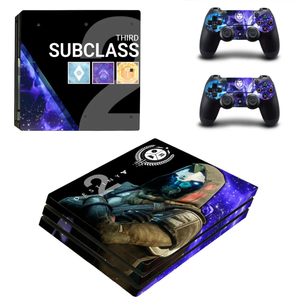 Игра Destiny 2 PS4 Pro наклейка для sony playstation 4 Pro консоль и контроллеры для Dualshock 4 PS4 Pro наклейка s Наклейка