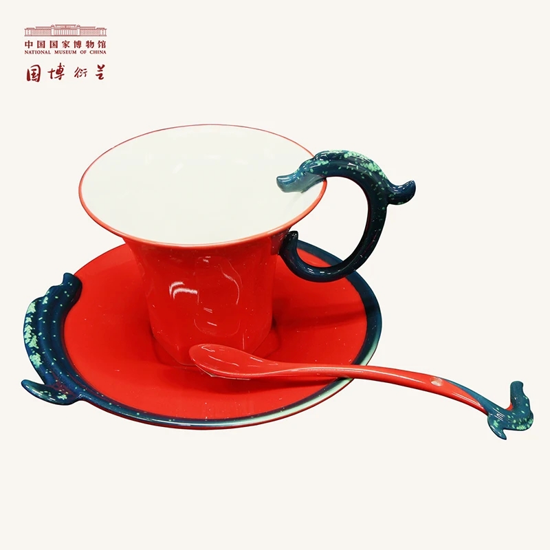 Китайские чайные наборы HongShan Jade Dragon набор ложек из фарфоровой чаши и фарфора в