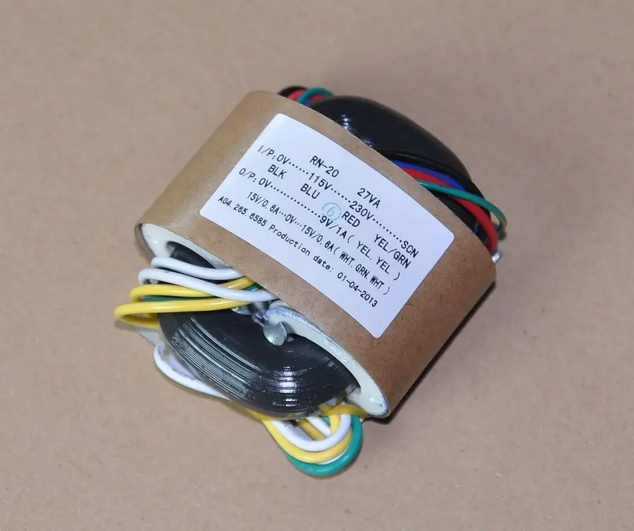 Трансформатор R Core ZX 115 в/230 В 27 Вт 15 + в 9 для Наушников amp /DAC|transformer amp|transformer dacheadphone |