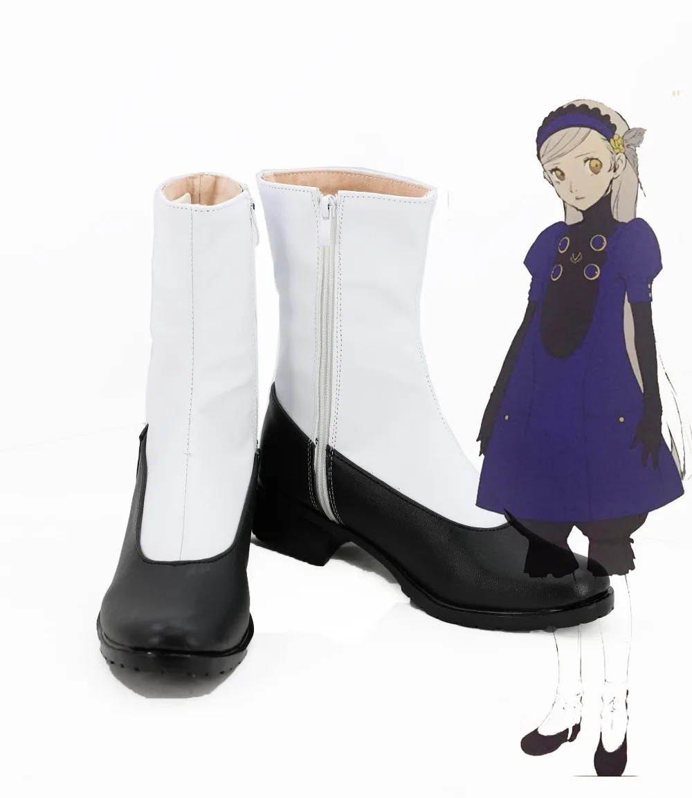 

P5 Persona 5 Cosplay Lavenza Cosplay Shoes Boots Halloween Party Shoes Custom Made