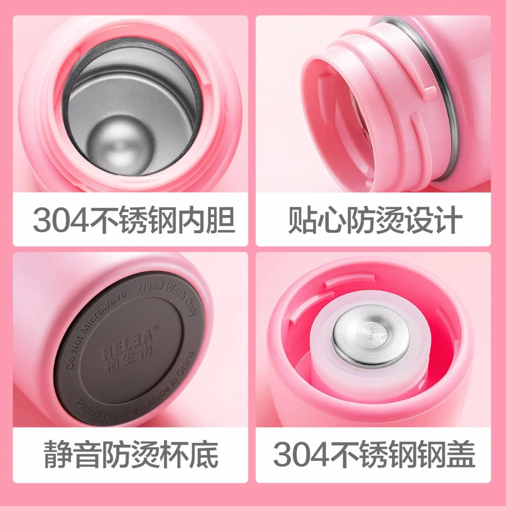 Высококачественный термос Вакуумная бутылка из нержавеющей стали фляжка для