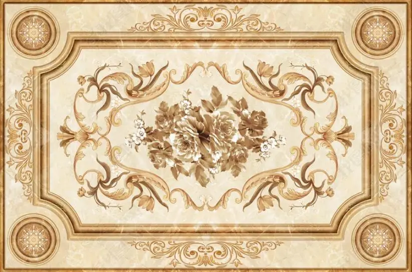 Мраморные потолочные обои для гостиной 3d стен улучшения дома фотообои потолка |