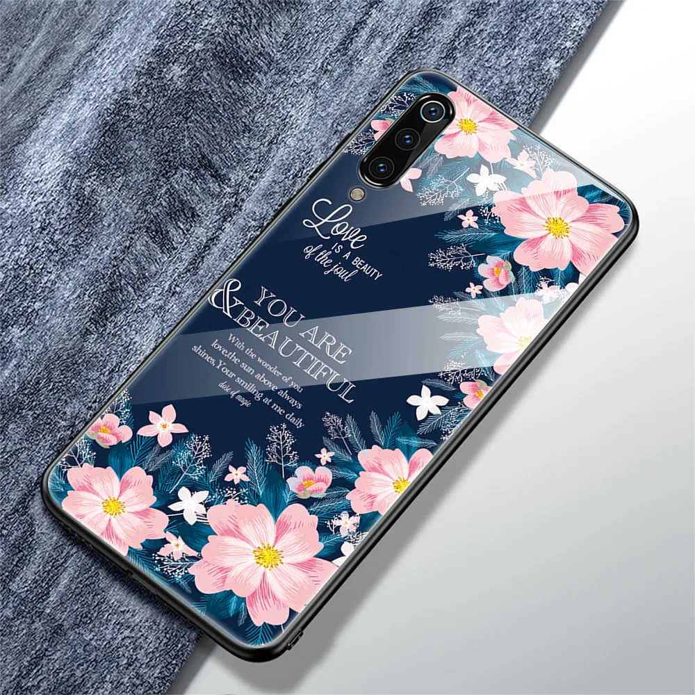 Красный mi 7 Note 7 Pro Note 6 Pro Red mi K20 Pro Red mi 6 Pro mi 9T mi 9 mi 8 mi x3 чехол противоударное покрытие звездное пространство закаленное стекло чехол
