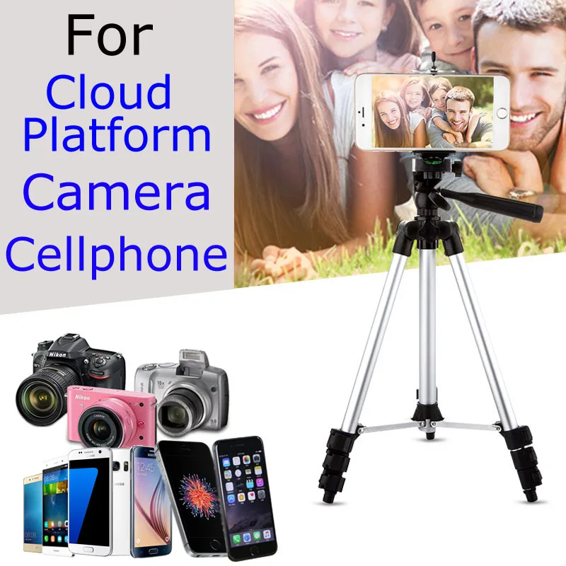 

Профессиональный Трипод для смартфона, камеры, 110 см, для iPhone, Samsung, Gopro, лампы для рыбалки, с пультом дистанционного управления