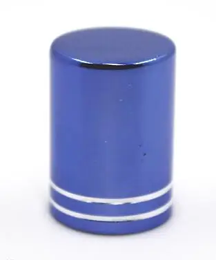 blue Металлическая текстура красочная Крышка для клей для ресниц упаковка бутылка жидкая Упаковка Контейнер 10 шт./лот - Длина: blue