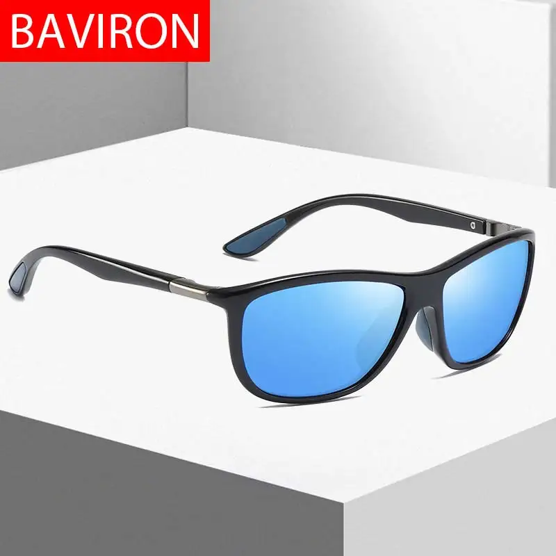 BAVIRON солнцезащитные очки Для мужчин поляризационные uv400 дизайнер Ретро пилотные очки Для мужчин Для женщин солнцезащитные очки Классические влияние Прямая поставка очки