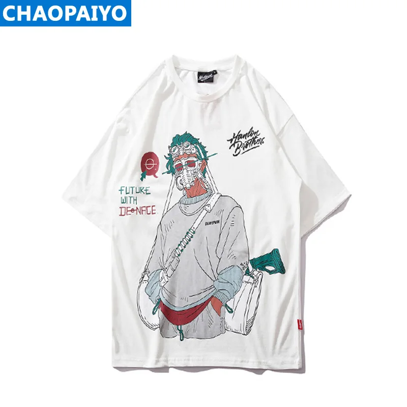 CHAOPAIYO/Летняя модная мужская одежда с короткими рукавами и рисунком из