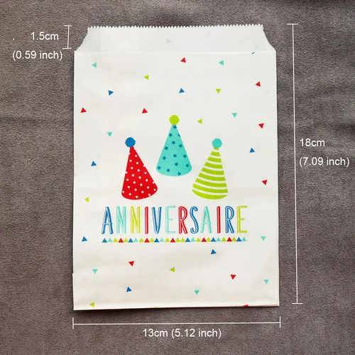 25pcs anniversaire 25 шт Единорог бумажный мешок для подарков розовая Звезда Радуга плоский подарок сумки свадьба еда печенье бумажный мешок для упаковки Единорог вечерние Декор - Цвет: 25pcs anniversaire