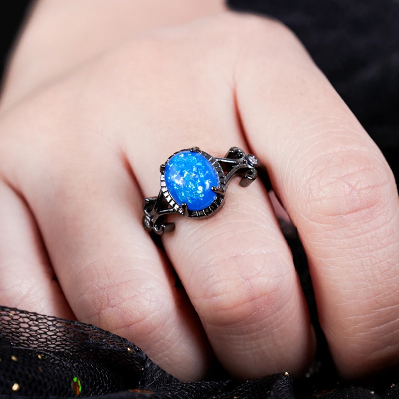 QCOOLJLY круглые кольца с сердцем натуральным камнем модные стильные розовые Bue