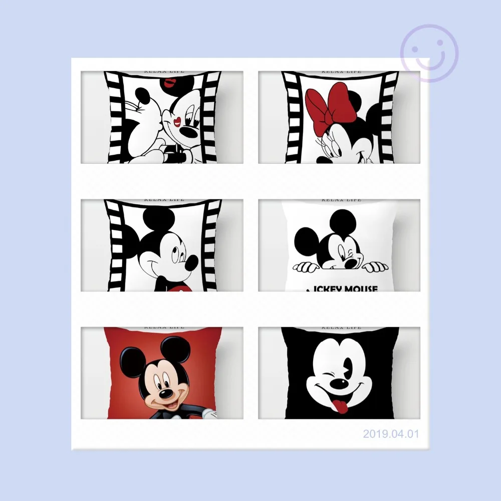 Подушка cojin mickey mouese cuscini Минни ореиллер Микки Маус Минни Маус